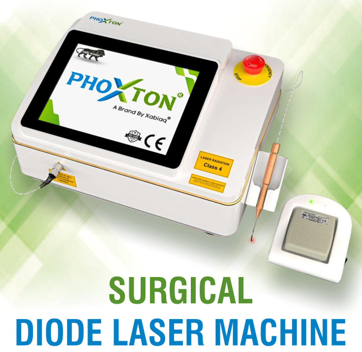 PhotonX Laser machine 15W/1470nm + 200mW/650nm