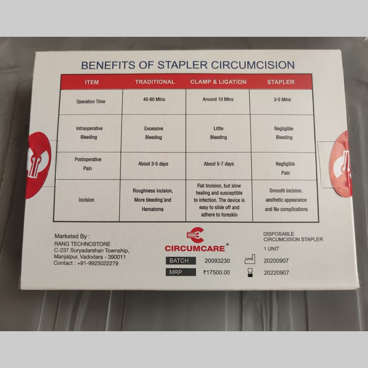 Circumcare Stapler 26mm